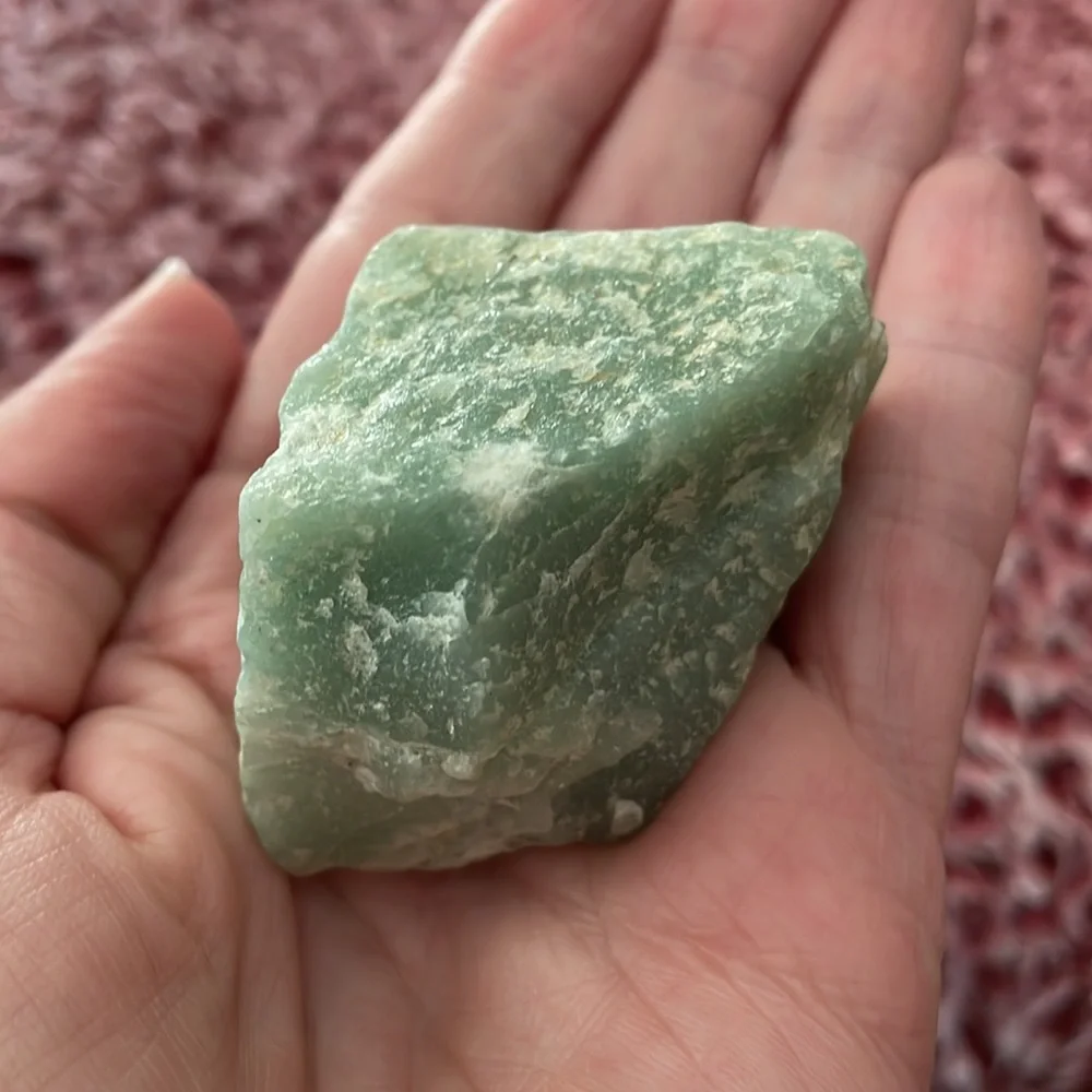 Green Aventurine Raw specimen Positive Prosperity stone rock